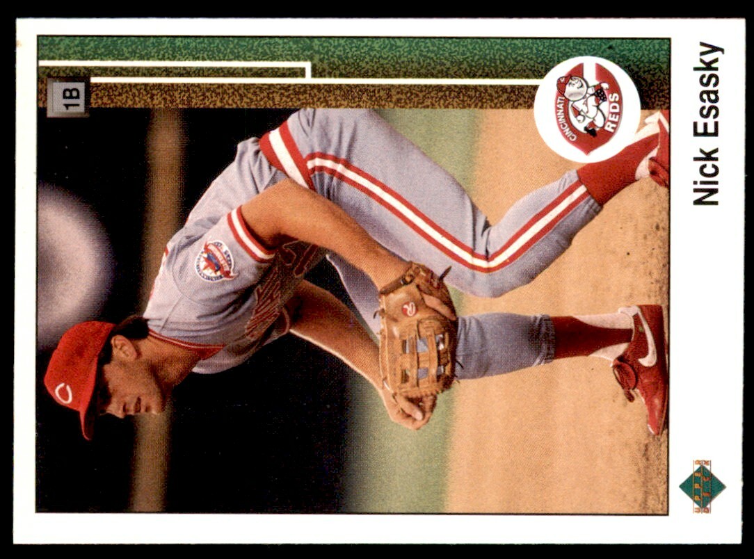 1989 Upper Deck Nick Esasky Cincinnati Reds #299