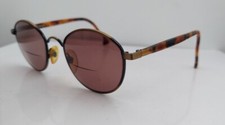 Vintage Donna Karan D045 Gold Oval Metal Sunglasses FRAMES ONLY