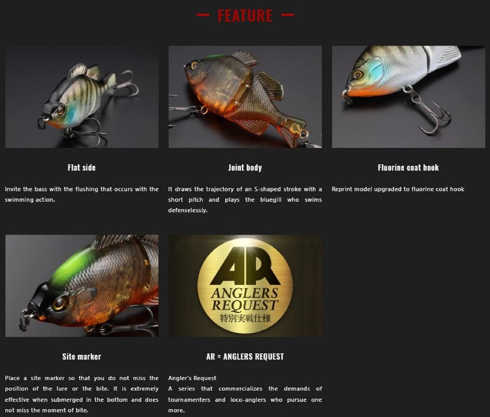 Señuelo articulado Jackall Giron Baby tabla trasera Kogill (8464) Foto 3 de 4