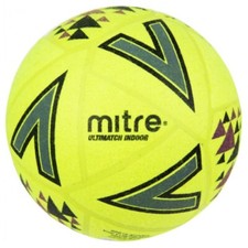 Mitre Ultimatch Indoor Training Football in Yellow RRP £29.99