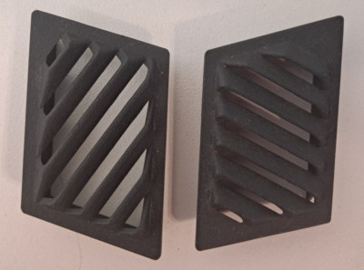 1986 Pontiac Fiero Small Dash Vents Approx.  2'' Wide