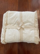 New Flber Tufted Tassel Duvet Cover Boho Bedding Full Queen 86" x 90"