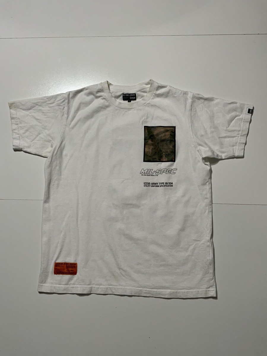Izzue Industries Inc. Army Mil-Spec Camouflage White Union Made T