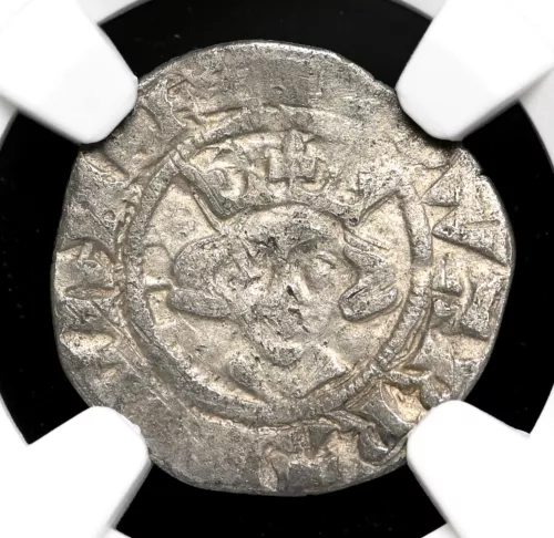 ENGLAND. Edward I Longshanks, 1272-1307. Silver Penny, London mint, NGC VF30