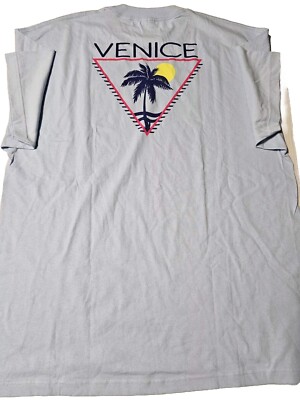 Fresh Vibes Venice Light Blue T-Shirt NWOT Size XXL