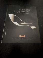 WOMB CHAIR LIMITED EDITION ARTE EERO SAARINEN DESIGN KNOLL VINTAGE AD PUB
