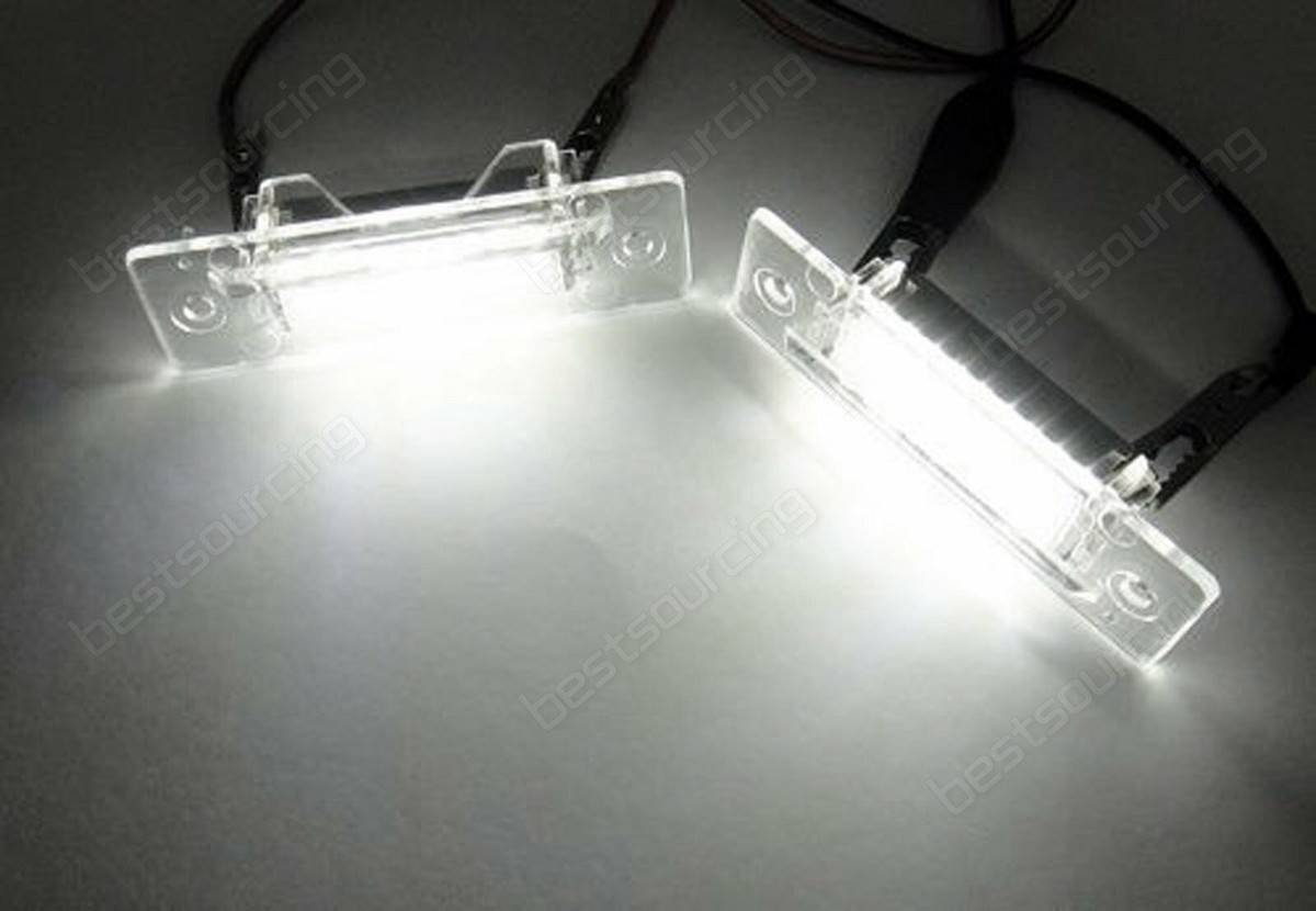 Feux éclairage De Plaque LED Porsche - Pour 968, 911, Boxster... | Blanc Xenon 6000K | Neuf