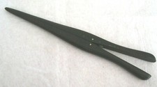 VINTAGE EBONY GLOVE STRETCHER/TONGS BLACK COLOR VG CONDITION