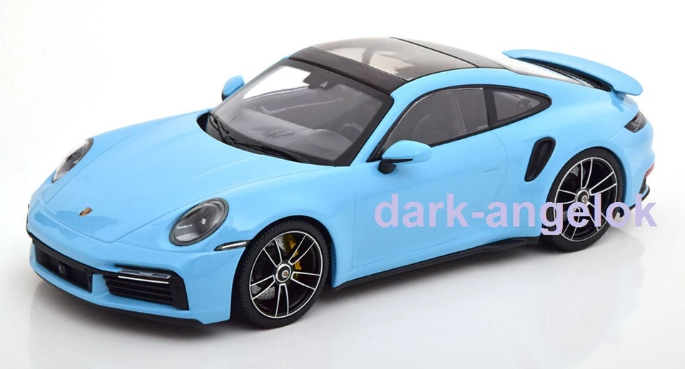 1:18 Minichamps Porsche 911 (992) Turbo S 2020 blue LIMITED 306, 153069076 RAR - Bild 2 von 4