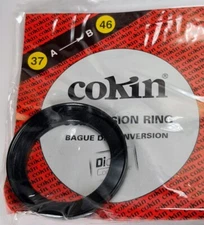 37-46mm Metal Step Up Adapter Ring 37mm Lens to 46mm Filter Converter E37-E46