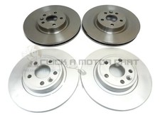 Set dischi freno anteriori e posteriori (taglia a controllo) per Landrover Discovery Sport 14-22