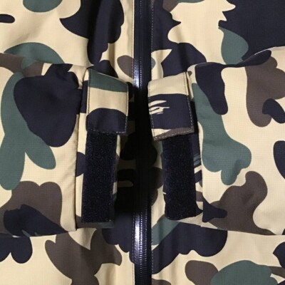 GORE TEX × BAPE camo Puffer down jacket A Bathing Ape Size L | eBay
