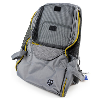 Duvo+ Paris Rucksack grau für Hunde bis kg, wasserdicht
