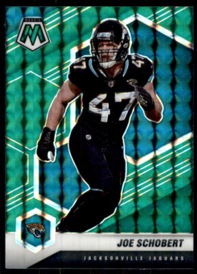 Joe Schobert 2021 Mosaic Prizm Football Green Jacksonville Jaguars