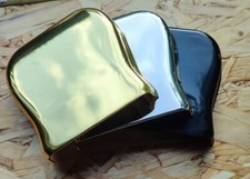Ashtray Vintage Guit Bridge Cover Chrome Black Gold CUSTOM LASER ENGRAVE OPTION