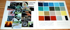 1968 Dodge Color Chart /Options Original Dealer Advertisement Ad 68 Charger Dart