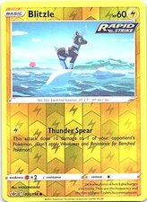 Blitzle 050/198 Reverse Holo Pokemon Chilling Reign Near Mint 