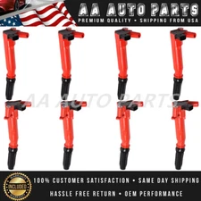 4 UF631 & 4 UF639 High Performance Ignition Coil For 2010-17 Ford F-250 6.2L V8