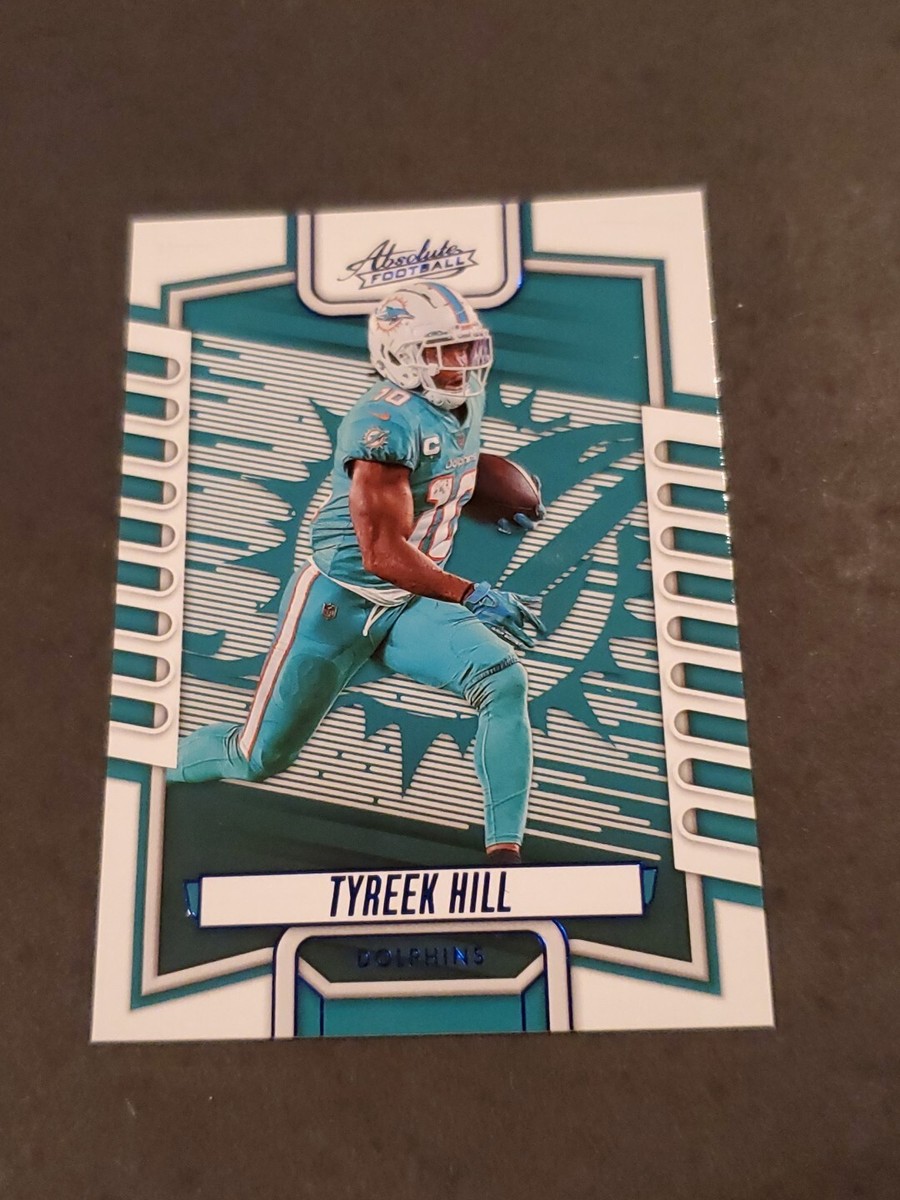 【激レア】The Rising Sun – Miami Bump Tyreek Hill 2023 Panini Absolute BLUE Parallel #65 Miami Dolphins