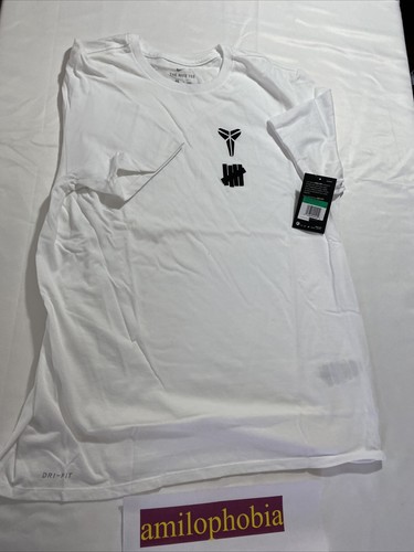 New Mens XL White Kobe Bryant x 