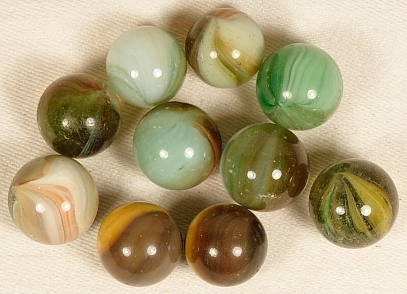 LOTE DE 10 MASTER MARBLE SUNBURST ETC 11/16"-3/4" EN MUY BUEN ESTADO-CASI NUEVO Foto 2 de 2