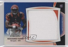 2012 Bowman Sterling Blue Refractor 44/60 Mohamed Sanu #BSJRP-MS Jumbo Patch 1q7