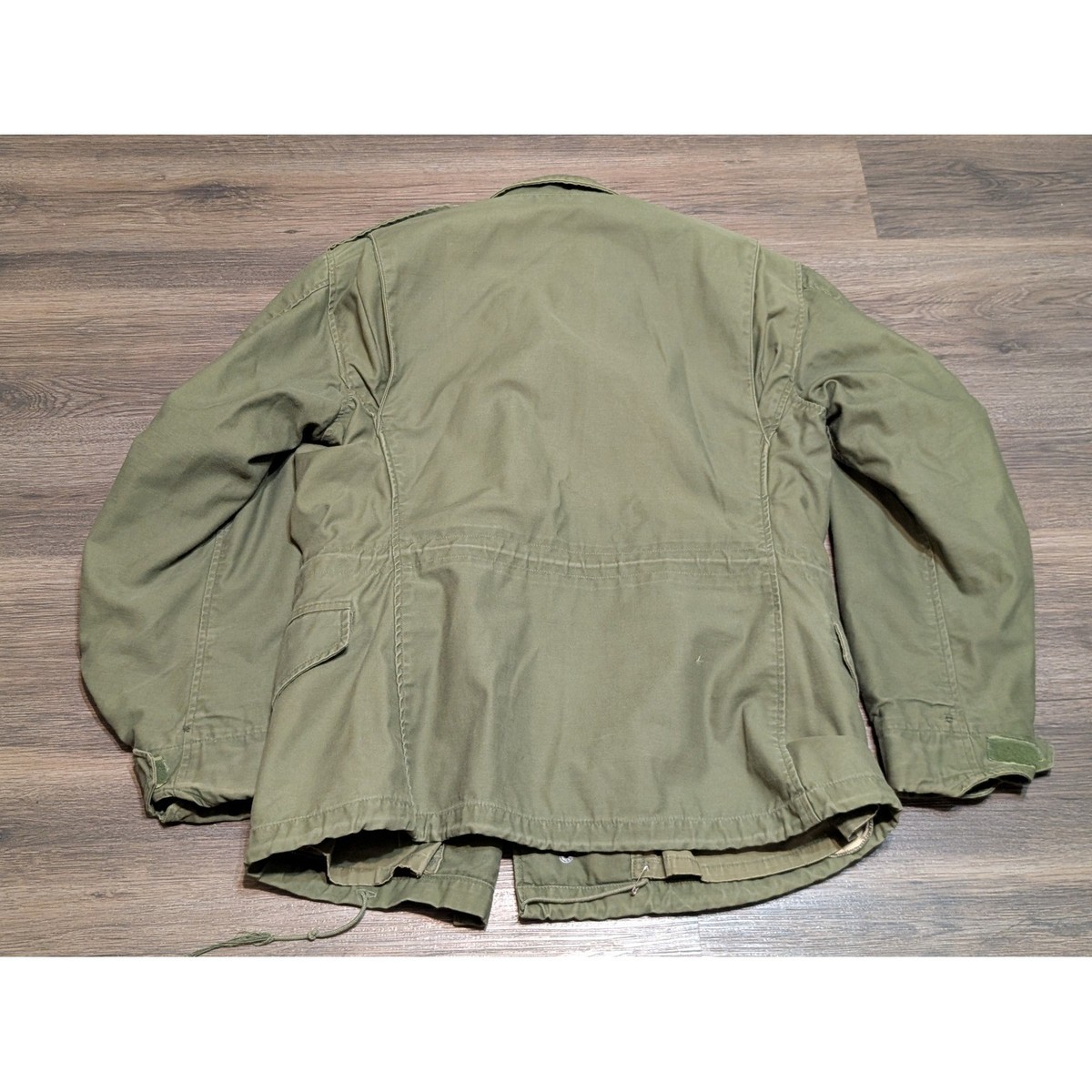 1967 US Military M-65 Field Coat OG 107 Olive Green Jacket Small