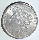1921-P Morgan Silver Dollar • Philadelphia Mint • AU Grade • 90% Silver