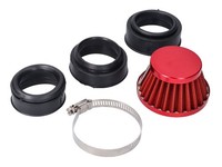 Luftfilter Powerfilter Shorty 44-54Mm Rot