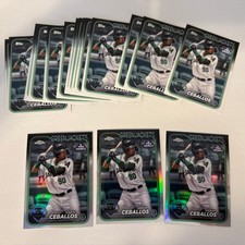 2024 Topps Pro Debut - Sabin Ceballos #PDC-50 X 3(RC) 17 Card Lot PD-50 X 14