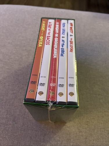 THE MARX BROTHERS COLLECTION DVD 5 MOVIE BOX SET HARPO CHICO GROUCHO NEW SEALED - Picture 2 of 5