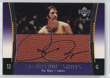 2004-05 Upper Deck Sweet Shot Signature Shots Pat Riley #SS-PR Auto 7uo