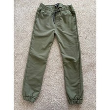 Public Supply Co Green Drawstring Jogger Pants Kids Size 10/12 Medium