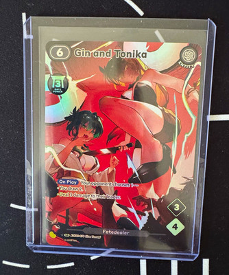 Azuki Azuki TCG Gin and Tonika SR Foil AZK01-079 GATE POWER Entity EN