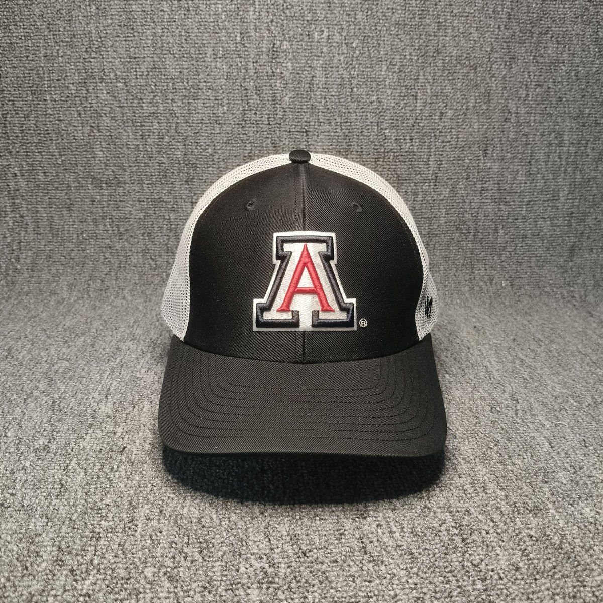 '47 Brand Arizona Wildcats Black White Trucker Snapback Hat