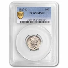 1927-D Mercury Dime MS-62 PCGS