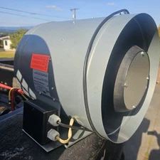 Can Fan Max Fan 14" 1700CFM -inline exhaust blower ventilation hydro scrubber.