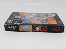 Adventures of Lolo (Nintendo NES, 1989) - CIB