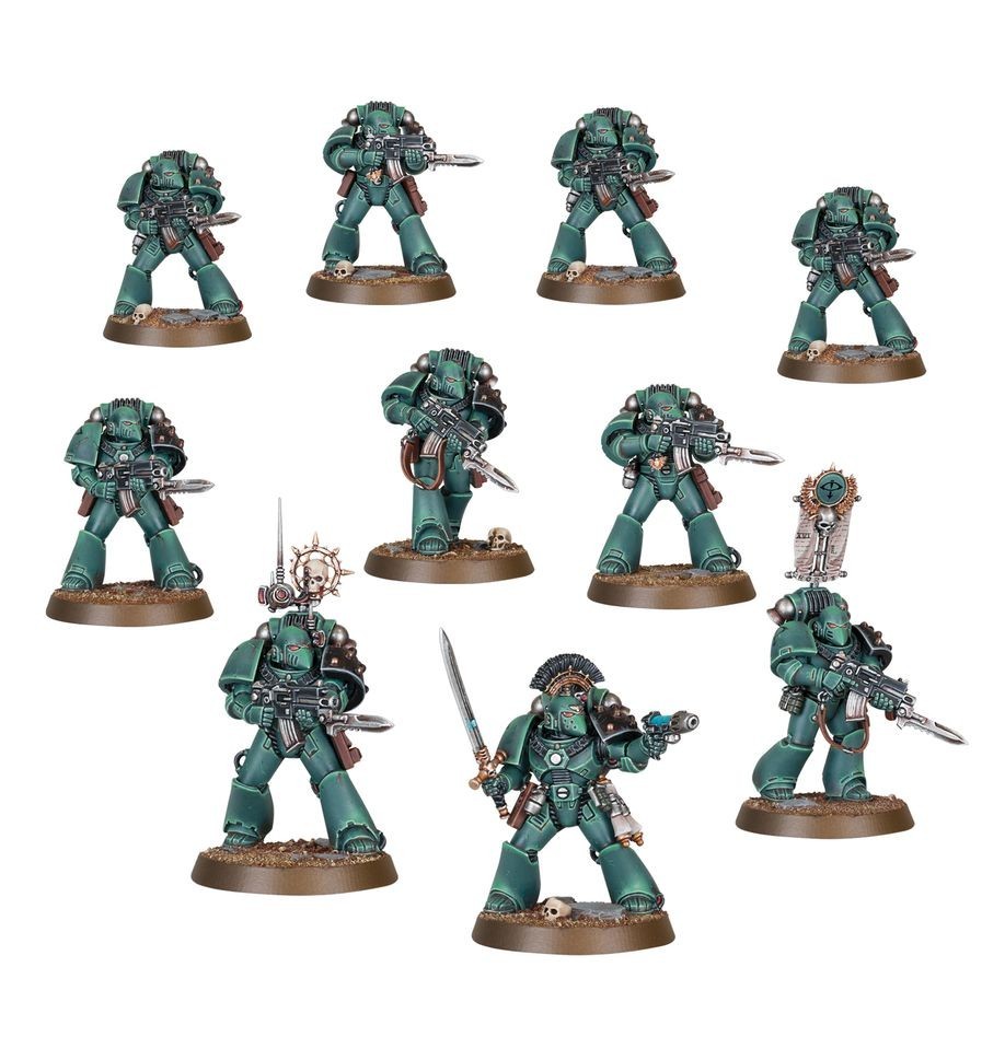 10x Legion MKVI Tactical Squad - Horus Heresy - Warhammer40k - New on Sprue