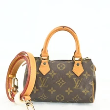 Auth Louis Vuitton Monogram Mini Speedy Hand Bag Purse M41534 LV N2617RT711