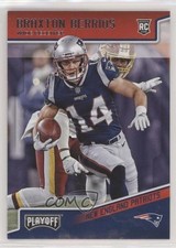 2018 Panini Playoff Rookies Braxton Berrios #287 7zf
