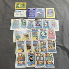 Super Mario Advance 4 E-Reader Cards Lot of 20 - Demo, Item, Level + More Random
