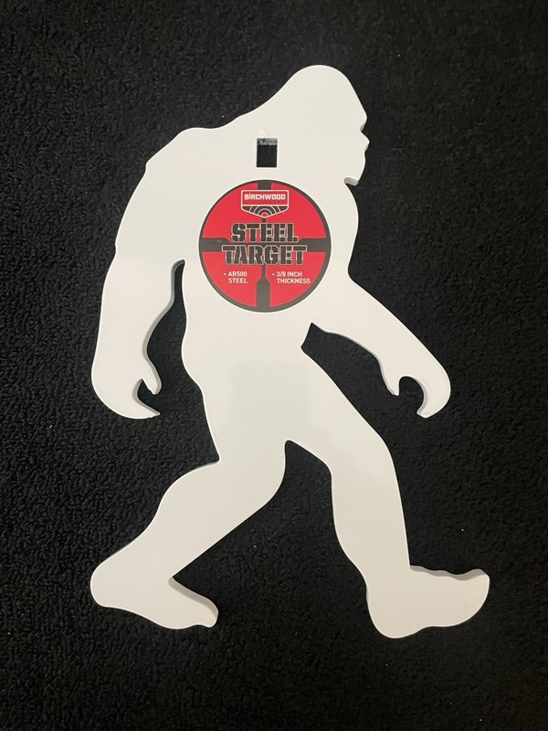 Birchwood Casey Ar500 Silhouette 1-Hole Yeti 3/8"