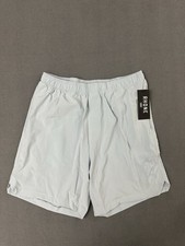 Rhone Backspin 7 Lined Workout Gym Shorts Arctic Blue Men s Size Medium 84 NWT