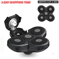 Groomie BaldiePro Cordless Bald Head Shavers for Men, Refill - Waterpro...