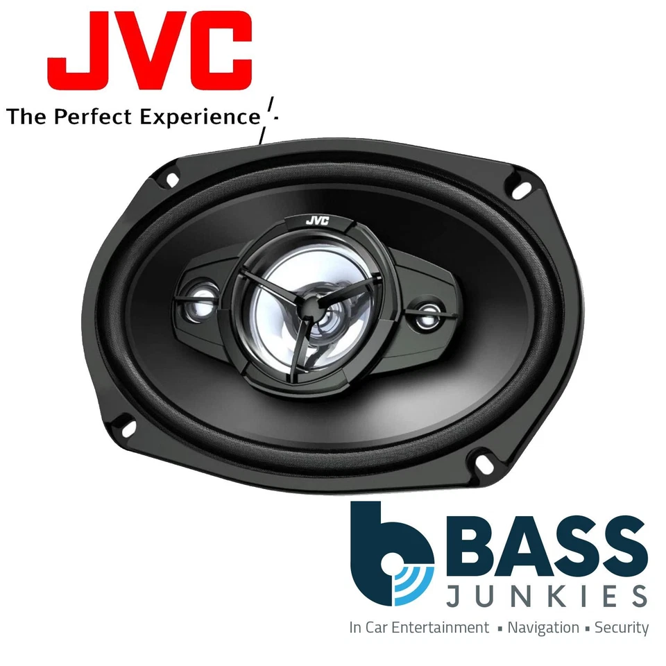 JVC CS-DR6930 3 way 1000 Watts a Pair 6x9 Rear Parcel Shelf Car Van Speakers - Image 3 of 4