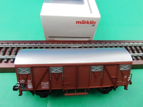 C23 Märklin H0 Güterwagen 46274 gedeckt SAAR 24066  KKK OVP TOP | Zustand: Gebraucht