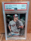 2018 Topps Chrome - Mike Trout Update X-Fractor /99 - LA Angles - Only 99 Prints