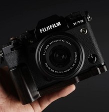 New Handmade Ebony Wooden L Hand Grip Holder for Fujifilm X-T5 Fuji XT5 Camera