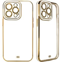 Hurtel Fashion Case Etui FÜR Samsung Galaxy A12 5G Cover MIT Goldrahmen